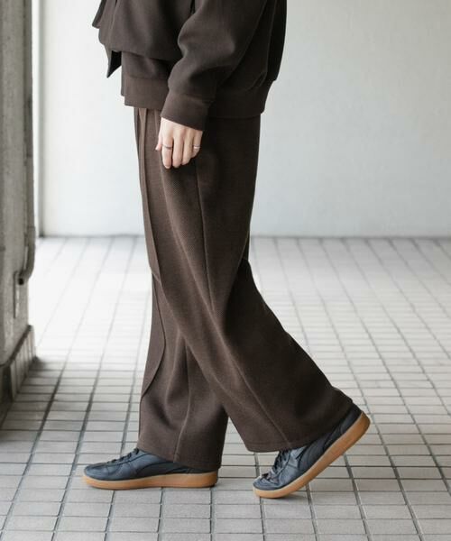 SENSE OF PLACE by URBAN RESEARCH / センスオブプレイス バイ アーバンリサーチ その他パンツ | メルトンライクワイドパンツ | 詳細5