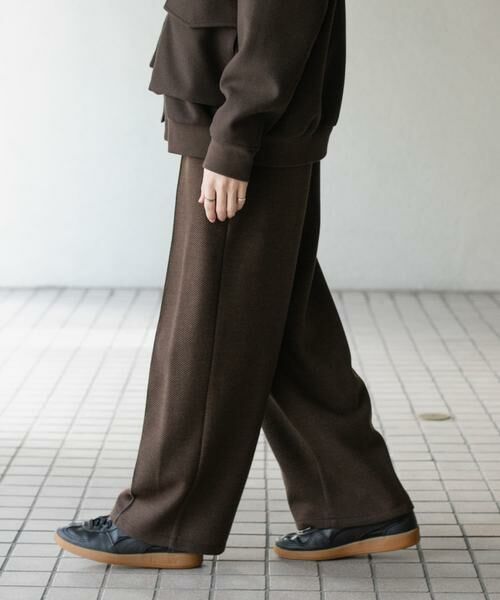 SENSE OF PLACE by URBAN RESEARCH / センスオブプレイス バイ アーバンリサーチ その他パンツ | メルトンライクワイドパンツ | 詳細6