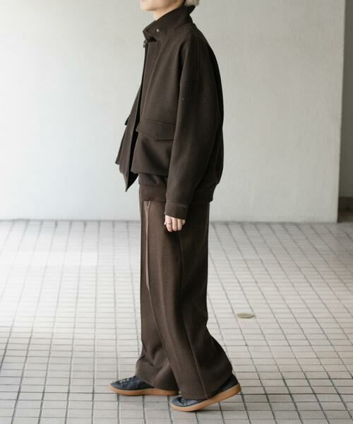 SENSE OF PLACE by URBAN RESEARCH / センスオブプレイス バイ アーバンリサーチ その他パンツ | メルトンライクワイドパンツ | 詳細7