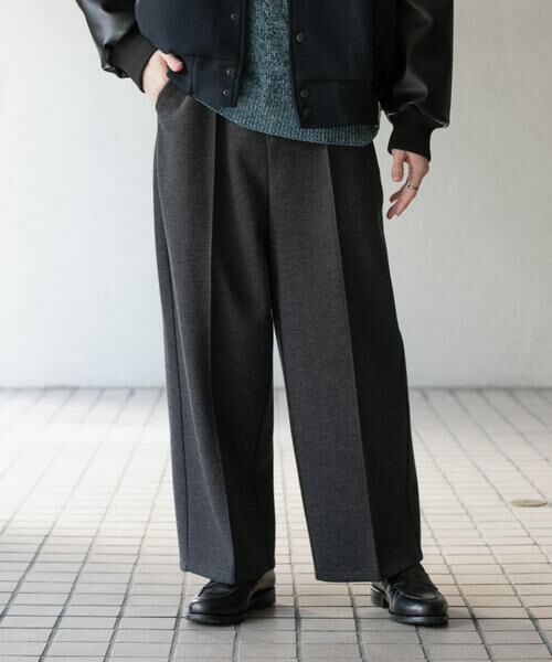 SENSE OF PLACE by URBAN RESEARCH / センスオブプレイス バイ アーバンリサーチ その他パンツ | メルトンライクワイドパンツ | 詳細19