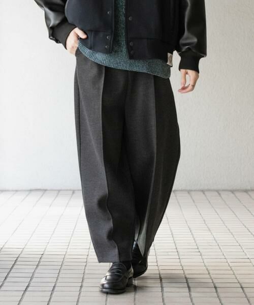 SENSE OF PLACE by URBAN RESEARCH / センスオブプレイス バイ アーバンリサーチ その他パンツ | メルトンライクワイドパンツ | 詳細20
