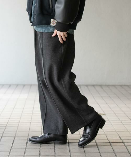 SENSE OF PLACE by URBAN RESEARCH / センスオブプレイス バイ アーバンリサーチ その他パンツ | メルトンライクワイドパンツ | 詳細21