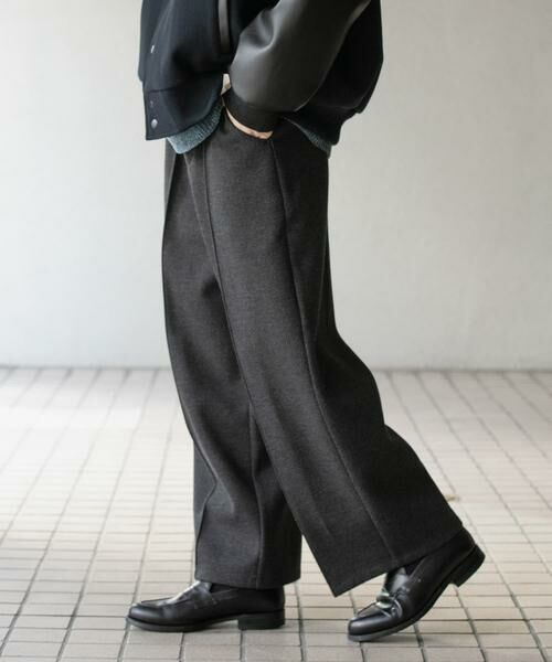 SENSE OF PLACE by URBAN RESEARCH / センスオブプレイス バイ アーバンリサーチ その他パンツ | メルトンライクワイドパンツ | 詳細22