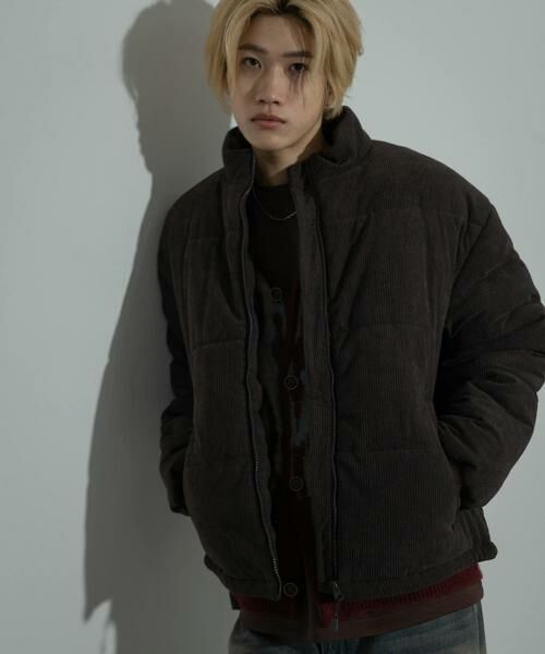 SENSE OF PLACE by URBAN RESEARCH / センスオブプレイス バイ アーバンリサーチ ダウンジャケット・ベスト | 『ユニセックス』コーデュロイパデットブルゾン | 詳細1