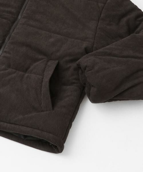 SENSE OF PLACE by URBAN RESEARCH / センスオブプレイス バイ アーバンリサーチ ダウンジャケット・ベスト | 『ユニセックス』コーデュロイパデットブルゾン | 詳細11