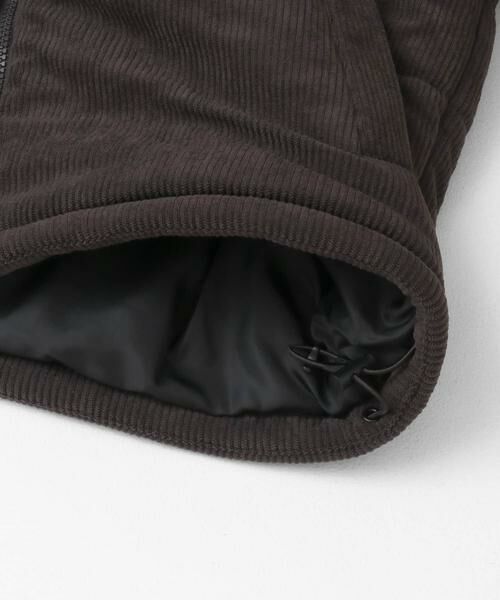 SENSE OF PLACE by URBAN RESEARCH / センスオブプレイス バイ アーバンリサーチ ダウンジャケット・ベスト | 『ユニセックス』コーデュロイパデットブルゾン | 詳細13
