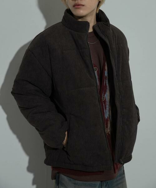 SENSE OF PLACE by URBAN RESEARCH / センスオブプレイス バイ アーバンリサーチ ダウンジャケット・ベスト | 『ユニセックス』コーデュロイパデットブルゾン | 詳細3