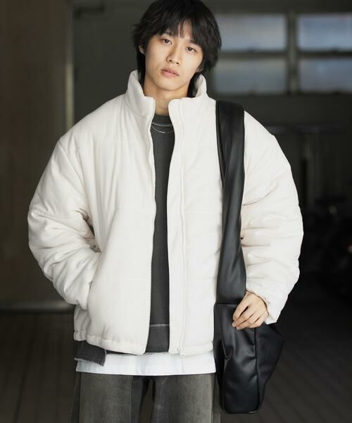 SENSE OF PLACE by URBAN RESEARCH / センスオブプレイス バイ アーバンリサーチ ダウンジャケット・ベスト | 『ユニセックス』コーデュロイパデットブルゾン | 詳細17