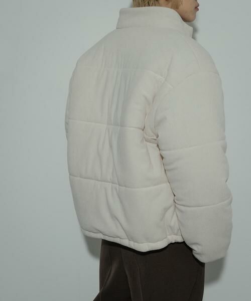 SENSE OF PLACE by URBAN RESEARCH / センスオブプレイス バイ アーバンリサーチ ダウンジャケット・ベスト | 『ユニセックス』コーデュロイパデットブルゾン | 詳細25