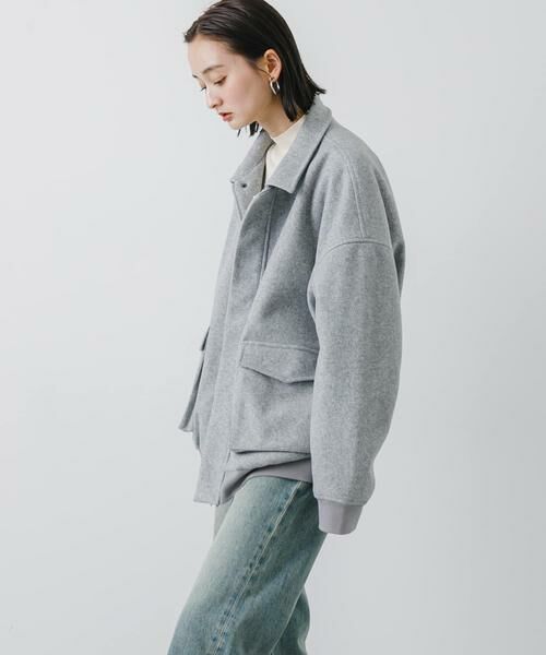 SENSE OF PLACE by URBAN RESEARCH / センスオブプレイス バイ アーバンリサーチ ブルゾン | 『ユニセックス』『UR TECH』カットメルトンブルゾン | 詳細30