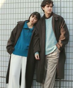 SENSE OF PLACE by URBAN RESEARCH / センスオブプレイス バイ アーバンリサーチ ステンカラーコート | 『ユニセックス』バルマカーンルーズコート