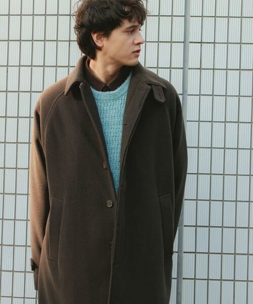 SENSE OF PLACE by URBAN RESEARCH / センスオブプレイス バイ アーバンリサーチ ステンカラーコート | 『ユニセックス』バルマカーンルーズコート | 詳細4