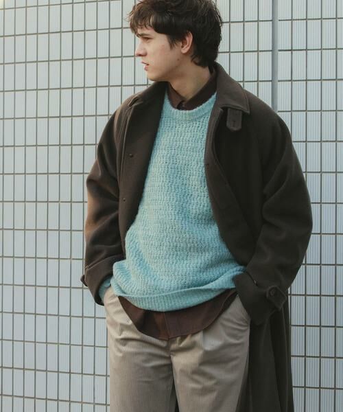 SENSE OF PLACE by URBAN RESEARCH / センスオブプレイス バイ アーバンリサーチ ステンカラーコート | 『ユニセックス』バルマカーンルーズコート | 詳細5