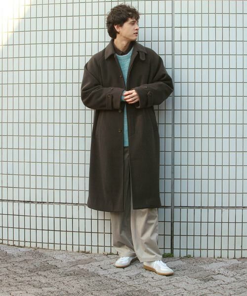 SENSE OF PLACE by URBAN RESEARCH / センスオブプレイス バイ アーバンリサーチ ステンカラーコート | 『ユニセックス』バルマカーンルーズコート | 詳細8