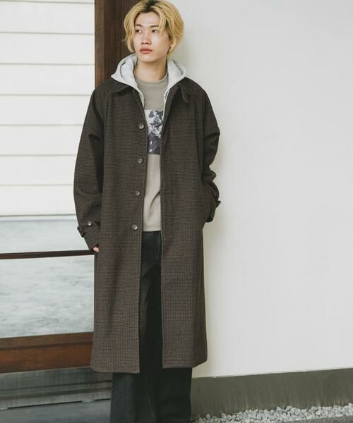 SENSE OF PLACE by URBAN RESEARCH / センスオブプレイス バイ アーバンリサーチ ステンカラーコート | 『ユニセックス』バルマカーンルーズコート | 詳細29