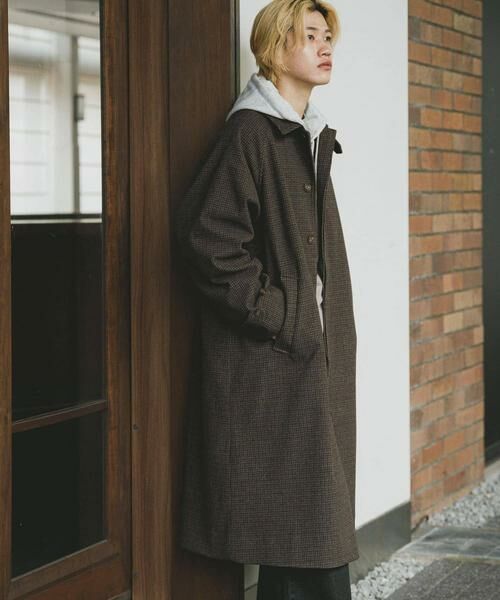 SENSE OF PLACE by URBAN RESEARCH / センスオブプレイス バイ アーバンリサーチ ステンカラーコート | 『ユニセックス』バルマカーンルーズコート | 詳細30