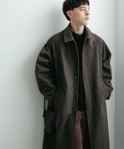 SENSE OF PLACE by URBAN RESEARCH / センスオブプレイス バイ アーバンリサーチ ステンカラーコート | 『ユニセックス』バルマカーンルーズコート | 詳細21