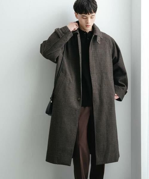 SENSE OF PLACE by URBAN RESEARCH / センスオブプレイス バイ アーバンリサーチ ステンカラーコート | 『ユニセックス』バルマカーンルーズコート | 詳細23
