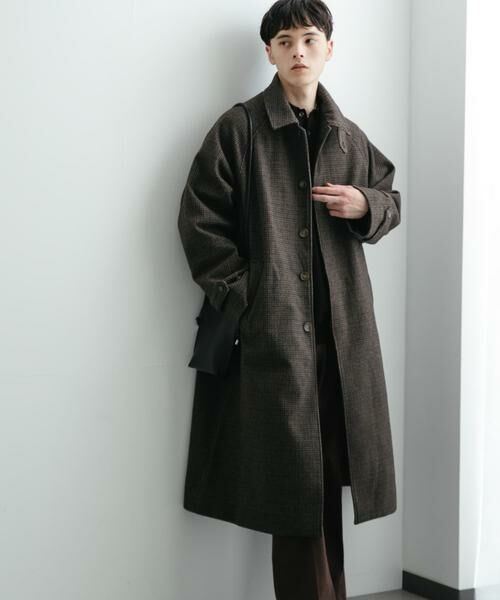 SENSE OF PLACE by URBAN RESEARCH / センスオブプレイス バイ アーバンリサーチ ステンカラーコート | 『ユニセックス』バルマカーンルーズコート | 詳細24