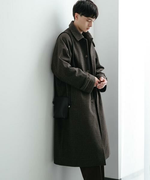 SENSE OF PLACE by URBAN RESEARCH / センスオブプレイス バイ アーバンリサーチ ステンカラーコート | 『ユニセックス』バルマカーンルーズコート | 詳細25