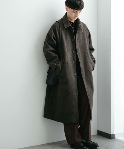 SENSE OF PLACE by URBAN RESEARCH / センスオブプレイス バイ アーバンリサーチ ステンカラーコート | 『ユニセックス』バルマカーンルーズコート | 詳細26