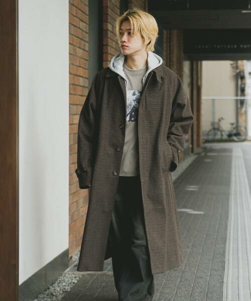 SENSE OF PLACE by URBAN RESEARCH / センスオブプレイス バイ アーバンリサーチ ステンカラーコート | 『ユニセックス』バルマカーンルーズコート | 詳細27