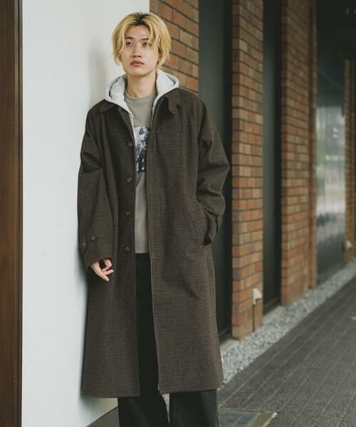 SENSE OF PLACE by URBAN RESEARCH / センスオブプレイス バイ アーバンリサーチ ステンカラーコート | 『ユニセックス』バルマカーンルーズコート | 詳細28