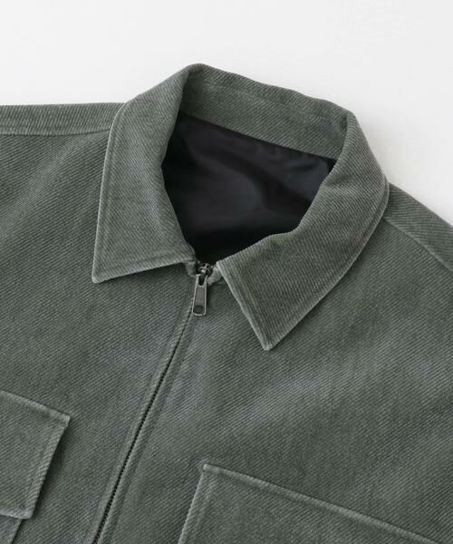 SENSE OF PLACE by URBAN RESEARCH / センスオブプレイス バイ アーバンリサーチ ブルゾン | 『ユニセックス』『セットアップ対応』ヴィンテージツイルZIPブルゾン | 詳細14