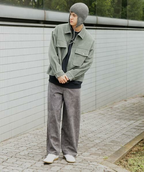 SENSE OF PLACE by URBAN RESEARCH / センスオブプレイス バイ アーバンリサーチ ブルゾン | 『ユニセックス』『セットアップ対応』ヴィンテージツイルZIPブルゾン | 詳細6