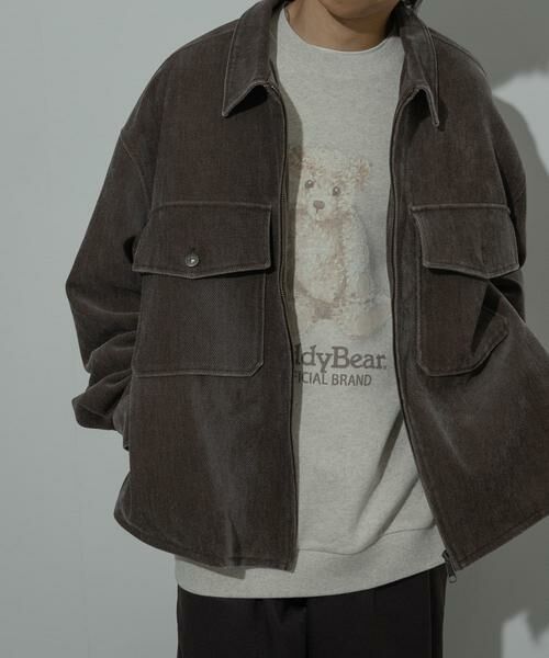SENSE OF PLACE by URBAN RESEARCH / センスオブプレイス バイ アーバンリサーチ ブルゾン | 『ユニセックス』『セットアップ対応』ヴィンテージツイルZIPブルゾン | 詳細15