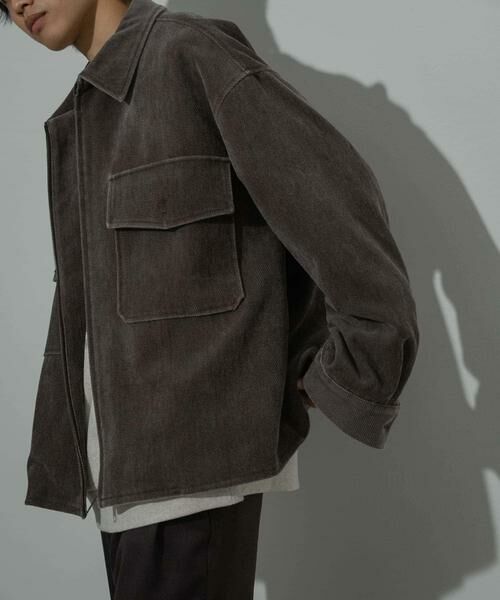 SENSE OF PLACE by URBAN RESEARCH / センスオブプレイス バイ アーバンリサーチ ブルゾン | 『ユニセックス』『セットアップ対応』ヴィンテージツイルZIPブルゾン | 詳細17