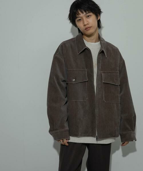 SENSE OF PLACE by URBAN RESEARCH / センスオブプレイス バイ アーバンリサーチ ブルゾン | 『ユニセックス』『セットアップ対応』ヴィンテージツイルZIPブルゾン | 詳細18