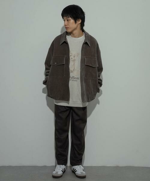 SENSE OF PLACE by URBAN RESEARCH / センスオブプレイス バイ アーバンリサーチ ブルゾン | 『ユニセックス』『セットアップ対応』ヴィンテージツイルZIPブルゾン | 詳細20