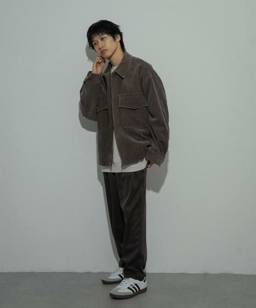 SENSE OF PLACE by URBAN RESEARCH / センスオブプレイス バイ アーバンリサーチ ブルゾン | 『ユニセックス』『セットアップ対応』ヴィンテージツイルZIPブルゾン | 詳細21