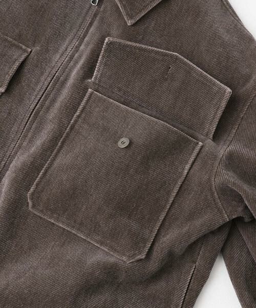 SENSE OF PLACE by URBAN RESEARCH / センスオブプレイス バイ アーバンリサーチ ブルゾン | 『ユニセックス』『セットアップ対応』ヴィンテージツイルZIPブルゾン | 詳細23