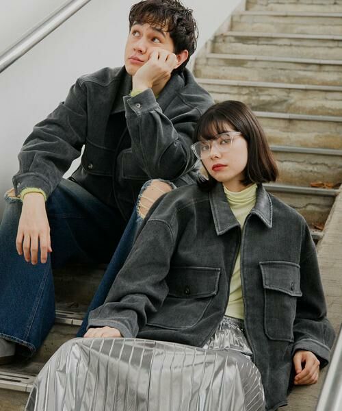 SENSE OF PLACE by URBAN RESEARCH / センスオブプレイス バイ アーバンリサーチ ブルゾン | 『ユニセックス』『セットアップ対応』ヴィンテージツイルZIPブルゾン | 詳細29