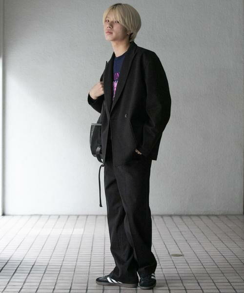 SENSE OF PLACE by URBAN RESEARCH / センスオブプレイス バイ アーバンリサーチ その他アウター | 『UR TECH』ヘリンボーンダブルテーラードジャケット | 詳細16