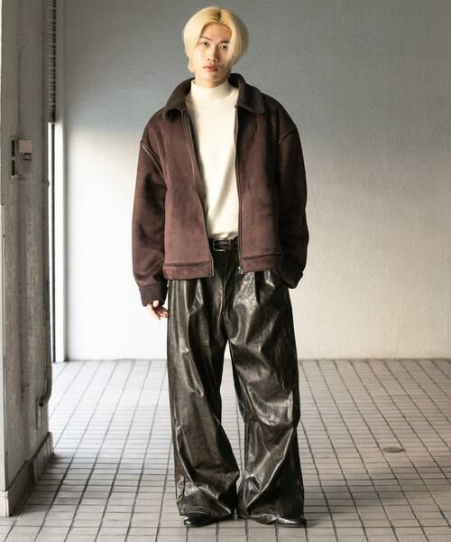 SENSE OF PLACE by URBAN RESEARCH / センスオブプレイス バイ アーバンリサーチ ブルゾン | フェイクムートンボアジップブルゾン | 詳細7