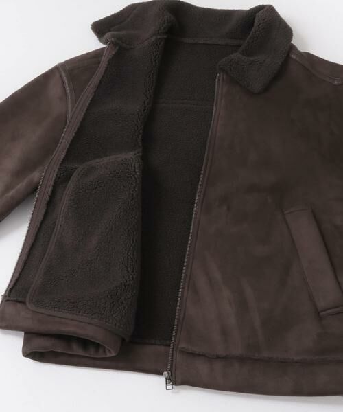 SENSE OF PLACE by URBAN RESEARCH / センスオブプレイス バイ アーバンリサーチ ブルゾン | フェイクムートンボアジップブルゾン | 詳細9