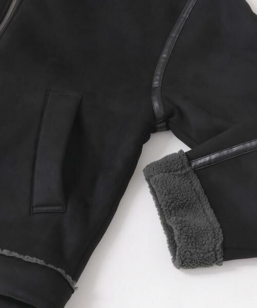 SENSE OF PLACE by URBAN RESEARCH / センスオブプレイス バイ アーバンリサーチ ブルゾン | フェイクムートンボアジップブルゾン | 詳細21