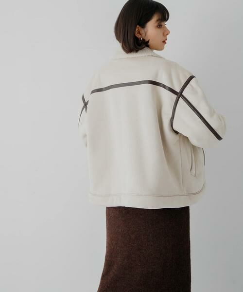 SENSE OF PLACE by URBAN RESEARCH / センスオブプレイス バイ アーバンリサーチ ブルゾン | フェイクムートンボアジップブルゾン | 詳細29