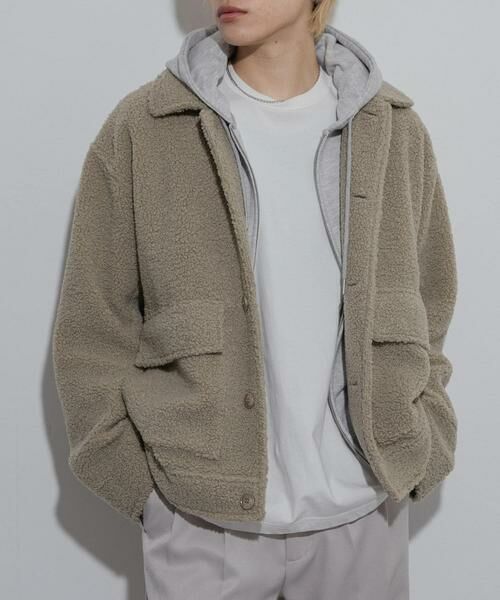 SENSE OF PLACE by URBAN RESEARCH / センスオブプレイス バイ アーバンリサーチ ブルゾン | プードルボアブルゾン | 詳細1