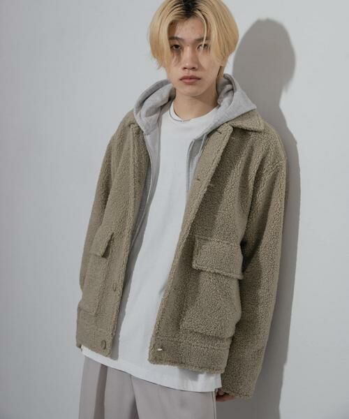 SENSE OF PLACE by URBAN RESEARCH / センスオブプレイス バイ アーバンリサーチ ブルゾン | プードルボアブルゾン | 詳細2