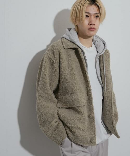 SENSE OF PLACE by URBAN RESEARCH / センスオブプレイス バイ アーバンリサーチ ブルゾン | プードルボアブルゾン | 詳細3