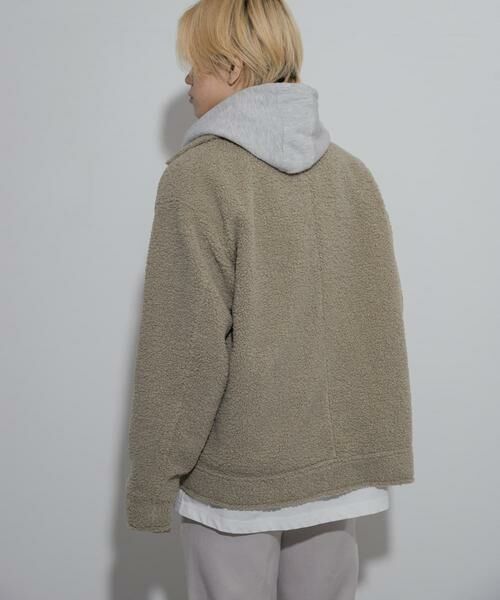 SENSE OF PLACE by URBAN RESEARCH / センスオブプレイス バイ アーバンリサーチ ブルゾン | プードルボアブルゾン | 詳細5