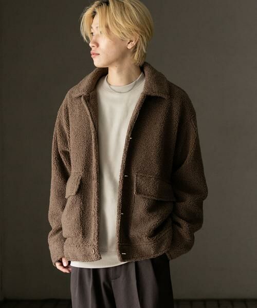 SENSE OF PLACE by URBAN RESEARCH / センスオブプレイス バイ アーバンリサーチ ブルゾン | プードルボアブルゾン | 詳細12