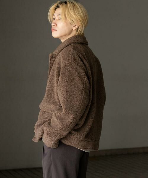 SENSE OF PLACE by URBAN RESEARCH / センスオブプレイス バイ アーバンリサーチ ブルゾン | プードルボアブルゾン | 詳細13