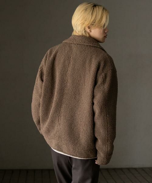 SENSE OF PLACE by URBAN RESEARCH / センスオブプレイス バイ アーバンリサーチ ブルゾン | プードルボアブルゾン | 詳細14