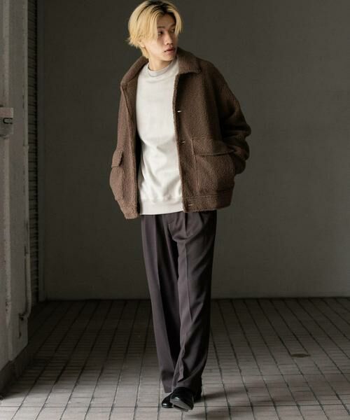 SENSE OF PLACE by URBAN RESEARCH / センスオブプレイス バイ アーバンリサーチ ブルゾン | プードルボアブルゾン | 詳細15