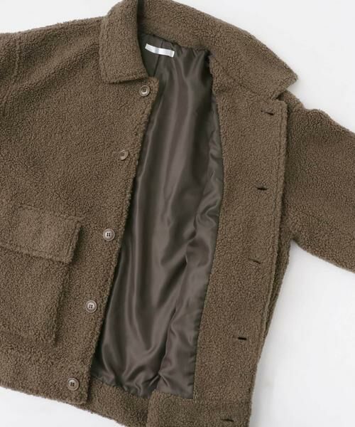 SENSE OF PLACE by URBAN RESEARCH / センスオブプレイス バイ アーバンリサーチ ブルゾン | プードルボアブルゾン | 詳細18